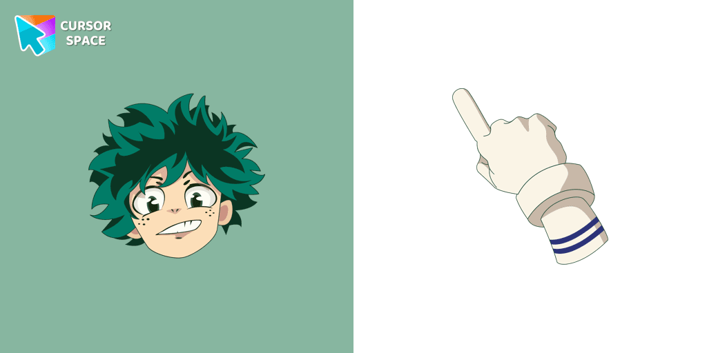 Izuku Midoriya cursor cursor pack